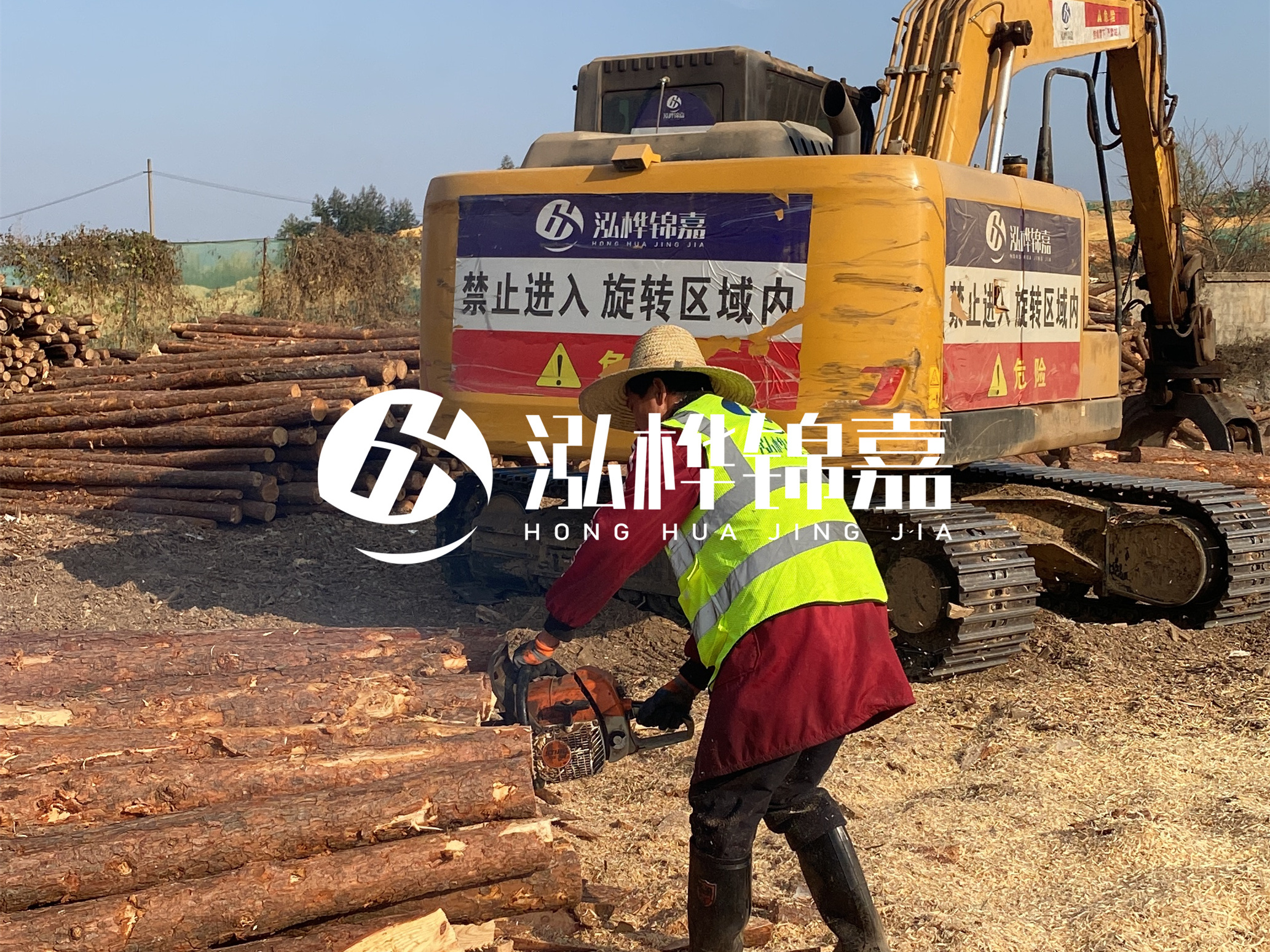 貴州河道木樁廠家泓樺錦嘉 - 松木樁梢徑怎么測(cè)量？