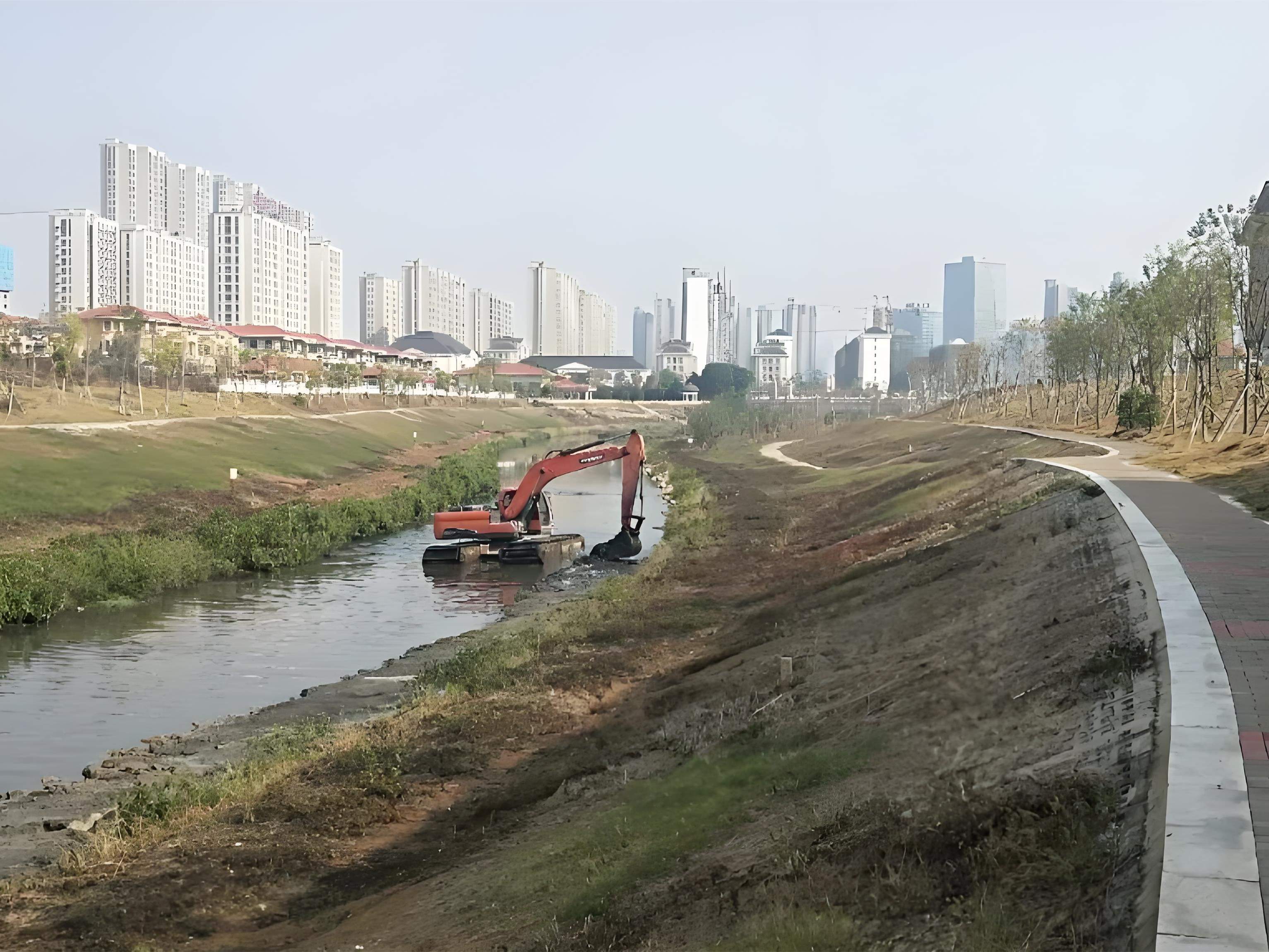 上海青浦區(qū)挖機(jī)清淤施工隊(duì)-沼澤地清淤后如何防止再次淤積？